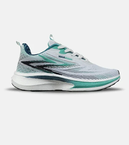 کفش کتانی مردانه و زنانه سفید سبز GENERIC All Run مدل 7850