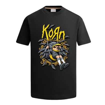 تیشرت طرح کورن korn کد 03