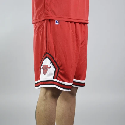 ست رکابی و شلوارک ورزشی مردانه شیکاگو بولز مدل D0699 قرمز