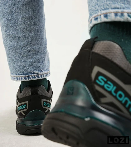 کفش کتانی مشکی آبی سالومون Salomon X ULTRA