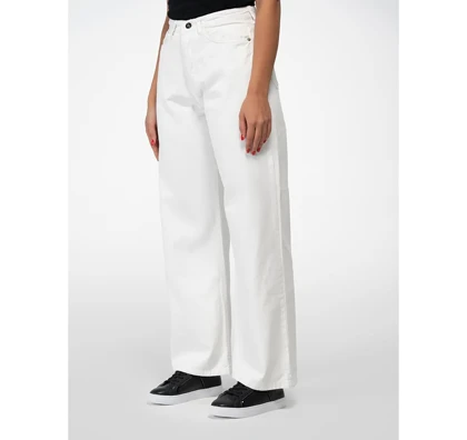 شلوار کتان بگ قد 110 زنانه مدل CL3210