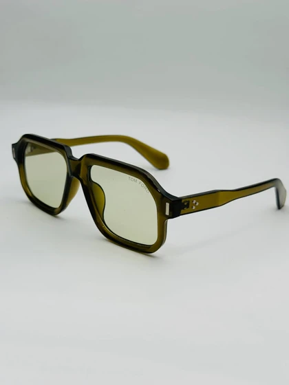عینک آفتابی زنانه مردانه تام فورد TOMFORDمدل SQUARE SG-f0024طراحی جدید ولوکس خرید اقساط