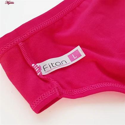 شورت زنانه فیتن فرخ زادی مدل پنبه‌ای کد 4080-100A رنگ سرخابی