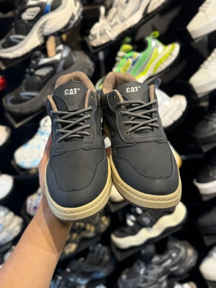 کتانی بزرگ پا کت طوسی