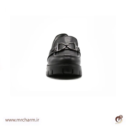 کفش لژ دار تمام چرم دخترانه mrc2111-50