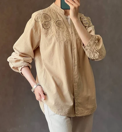 شومیز گلدوزی