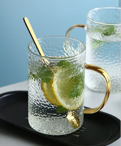 لیوان استوانه برفی دسته عسلی /PA57