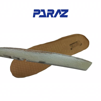 کفی طبی رویه چرم ارتوپدی مناسب خارپاشنه مدل ساتل کد 670