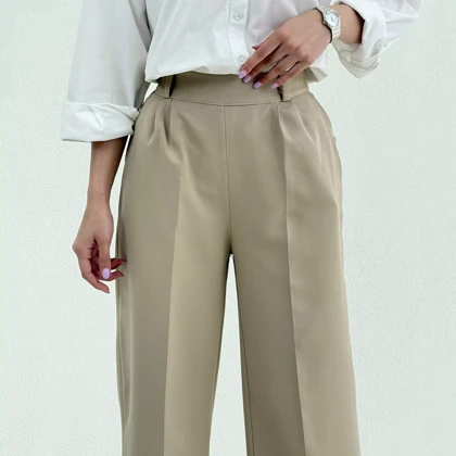 شلوار کرپ بگ