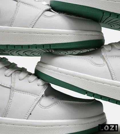 کفش کتانی مردانه سفید مشکی سبز NIKE SB dunk Low Pro مدل 5474