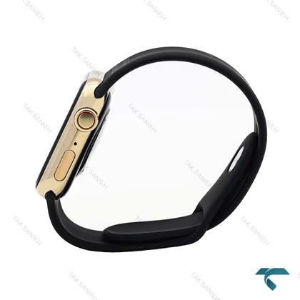 ساعت هوشمند هامر مشکی سری 9 قاب طلایی Hummer-6877-U