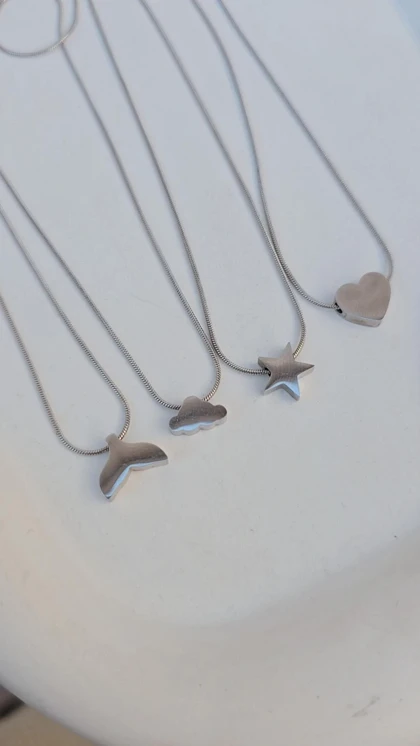 گردنبند استیل مینیمال