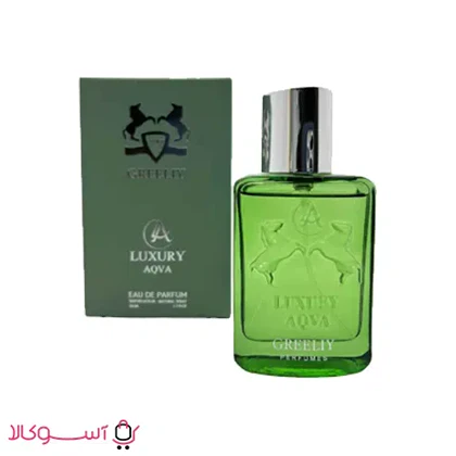 عطر و ادکلن لاکچری اکوا مدل گریلی GREELIY حجم 50 میل
