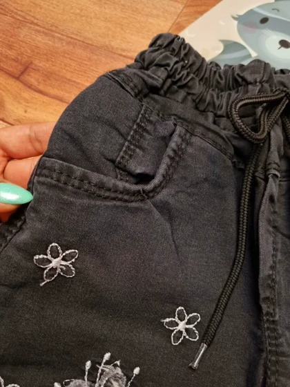 شلوارک جین دخترانه