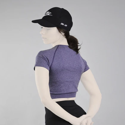 نیم‌تنه ورزشی زنانه جیم شارک مدل 9258 بنفش