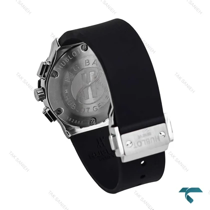 ساعت هابلوت مردانه نقره ای مشکی مهندسی Hublot-6785-L