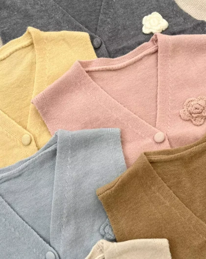 جلیقه بافت تک گل کد 5340