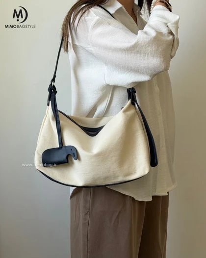 کیف دخترانه کتان گلایل