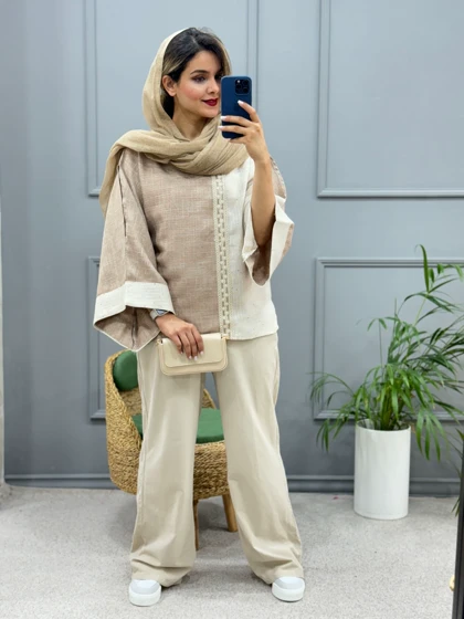 شومیز مانتویی پرنسا