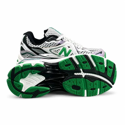 کتانی زنانه مدل نیوبالانس 1064 (کیفیتاورجینال) سفید سبز New Balance
