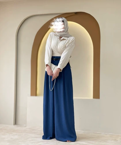 شلوار فول بگ پلیسه