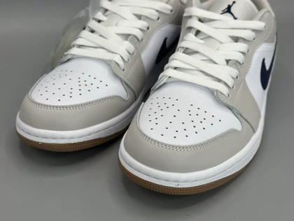 کتانی نایکی جردن1 لو نچرال نیوی/Nike AJ1