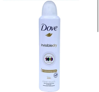 اسپری ضد تعریق مدل 100 InvisibleDry سفید داو (سفارش هند) کد 1468