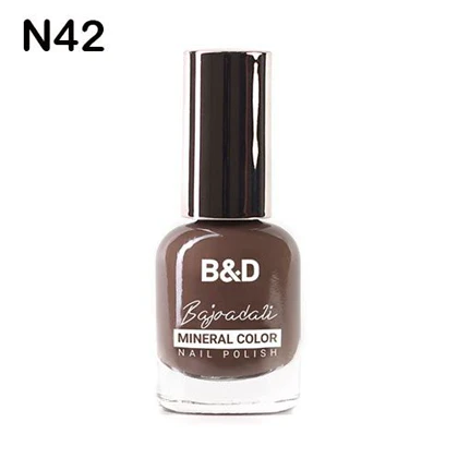 لاک ناخن بی اند دی B&D ساده سری N