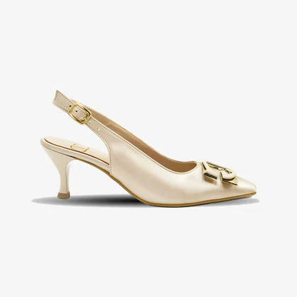 کفش مجلسی زنانه پاشنه‌دار 5 سانت مدل 400941 _ sandal valentino