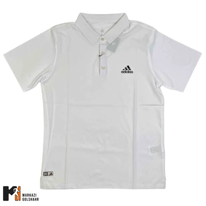 تیشرت مردانه یقه دار آدیداس پارچه اسپان کد 8016