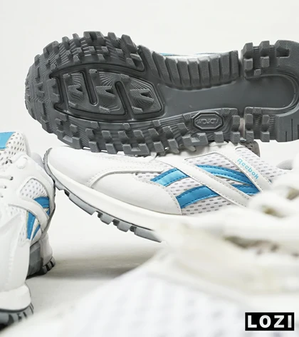 کفش کتانی مردانه و زنانه سفید خط آبی Reebok