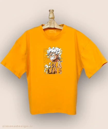 تیشرت لش مردانه و زنانه طرح وان پیس شخصیت جوی بوی کد 971