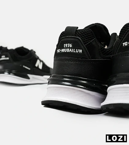 کفش کتانی مردانه مشکی NEW BALANCE yg niubailun