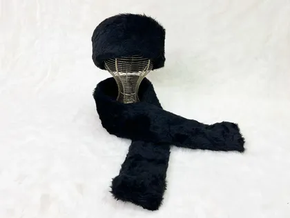 کلاه شال روسی مشکی