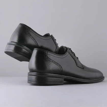 کفش رسمی مردانه چرم یلسان مدل ببک کد 523-GN