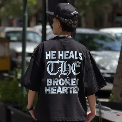 تیشرت BROKEN HEART مشکی 242