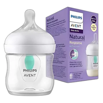 شیشه شیر سوپاپ دار اونت avent 125ml