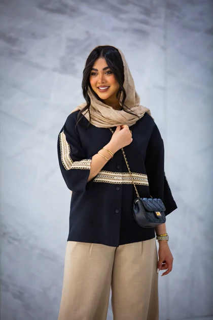 مانتو کرسپو استین خرجکار کرشمه