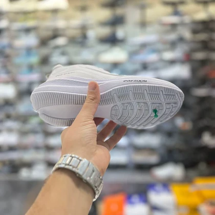 کفش راحتی نایکی مدل ایر زوم Air zoom با رویه فوم سفید