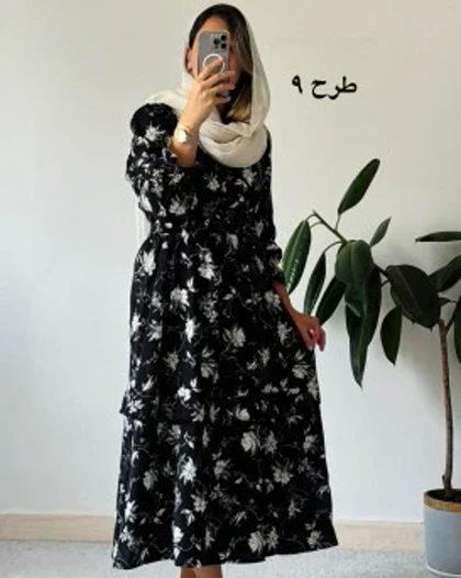 پیراهن مانتویی نارین 3