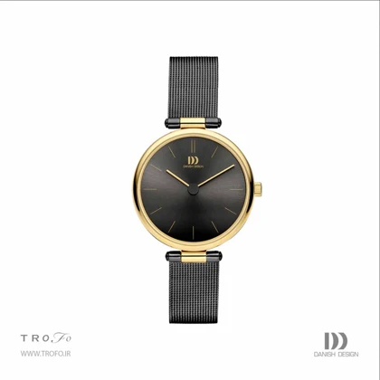 ساعت مچی عقربه ای زنانه دنیش دیزاین (Danish design) مدل IV70Q1269 Rosalyn Grey Gold Mesh