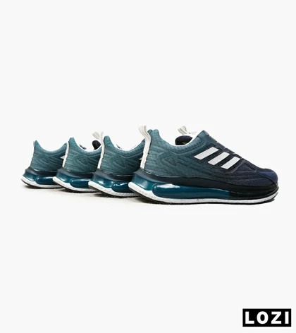 کفش کتانی مردانه سبز ADIDAS Solar disk v2