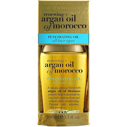 روغن آرگان مو او جی ایکس OGX اصل مدل Argan Oil of Morocco مناسب انواع مو 100ml