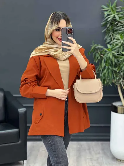 مانتو لینن سر شانه ژیله