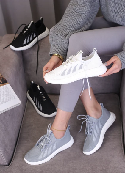 کفش اسپرت زنانه کتانی لمه