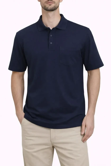 تیشرت یقه دار مردانه مانی