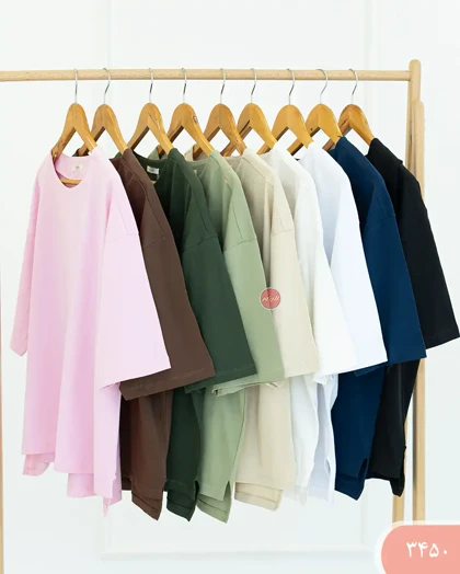 تیشرت باکسی بغل چاک 3450