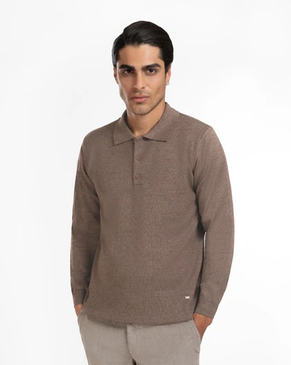 پلیور بافت مردانه سه دکمه کد M0903