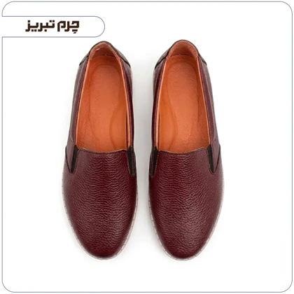 کفش زنانه طبی چرم مدل C586