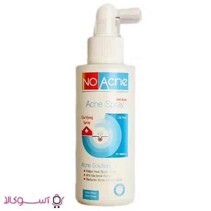 اسپری ضد جوش بدن نو آکنه مدل oil free حجم 150 میل